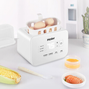 海尔（Haier）婴儿双奶瓶消毒器温奶器恒温暖奶器 多功能加热辅食调奶器HBW-D02