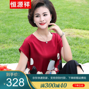 红色上衣