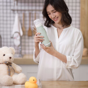 小熊（Bear）温奶器240ml恒温调奶器恒温水壶婴儿奶瓶保温器外出便携式冲奶器宝宝冲奶粉恒温保温瓶
